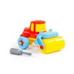 Constructor cilindru compactor – 18 piese, Polesie (77776) - imagine 3