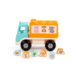 Camion interactiv Safari cu sorter de forme și animale, Polesie (90287) - imagine 2
