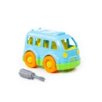 Constructor autobuz – 15 piese, Polesie (78995) - imagine 4