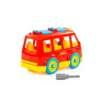 Constructor autobuz – 26 piese, Polesie (84798) - imagine 3