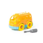 Constructor autobuz – 15 piese, Polesie (78995) - imagine 5