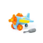 Constructor avion – 19 piese, Polesie (77110) - imagine 8