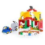 Constructor Ferma veselă, 65 piese, Polesie (77561)