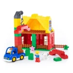 Constructor Ferma veselă, 65 piese, Polesie (77561) - imagine 2