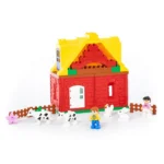 Constructor Ferma veselă, 65 piese, Polesie (77561) - imagine 3