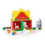 Constructor Ferma veselă, 65 piese, Polesie (77561) - imagine 4