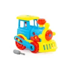 Constructor locomotivă – 48 piese, Polesie (84842) - imagine 4
