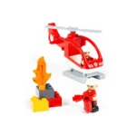 Constructor stație de pompieri – 81 piese, Polesie (77509) - imagine 3