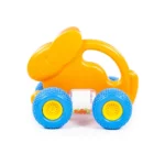 Jucărie zornăitoare pe roți – Iepuraș, Polesie (38234) - imagine 2