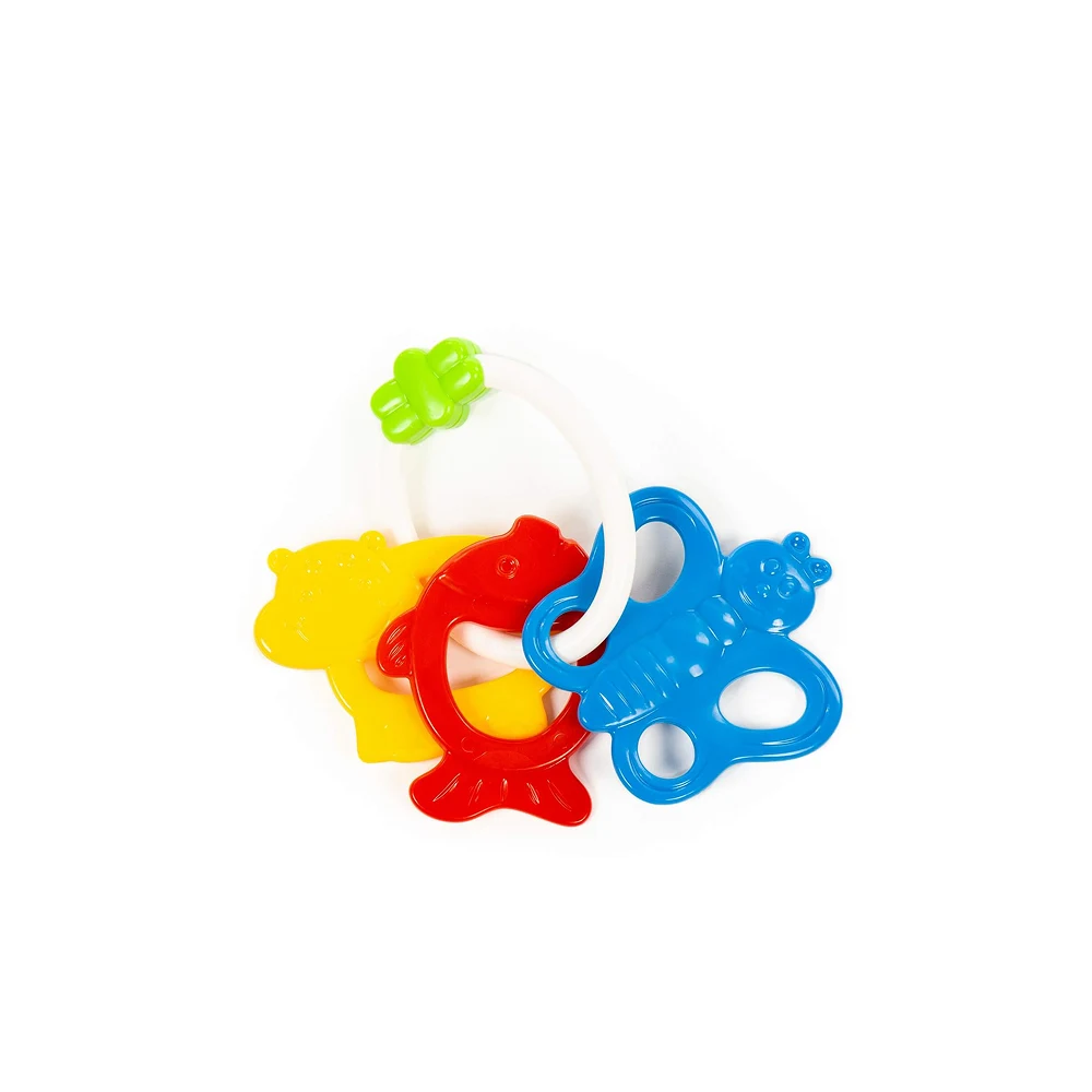 jucarie-zornaitoare-trio(1) Jucărie zornăitoare Trio cu inel, Polesie (11122) - imagine 1