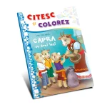 Citesc si colorez. Capra cu trei iezi (nou) (00132)