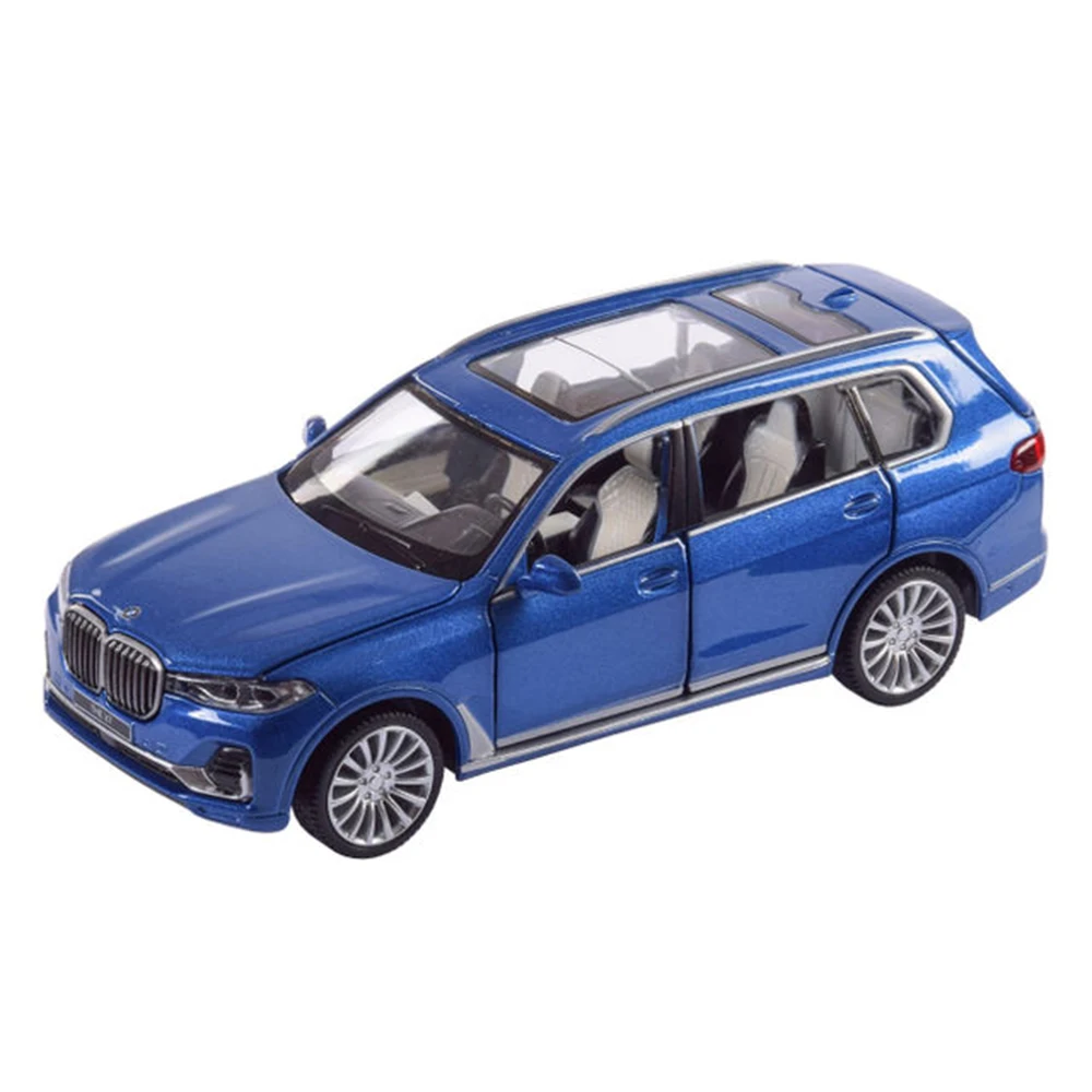 00232 Mașină din metal 1:32 BMW X7 cu sunete si lumini (se deschid usile) (00232) - imagine 1
