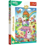 Familia Treflik, 100 elemente cu Sclipici (14833)