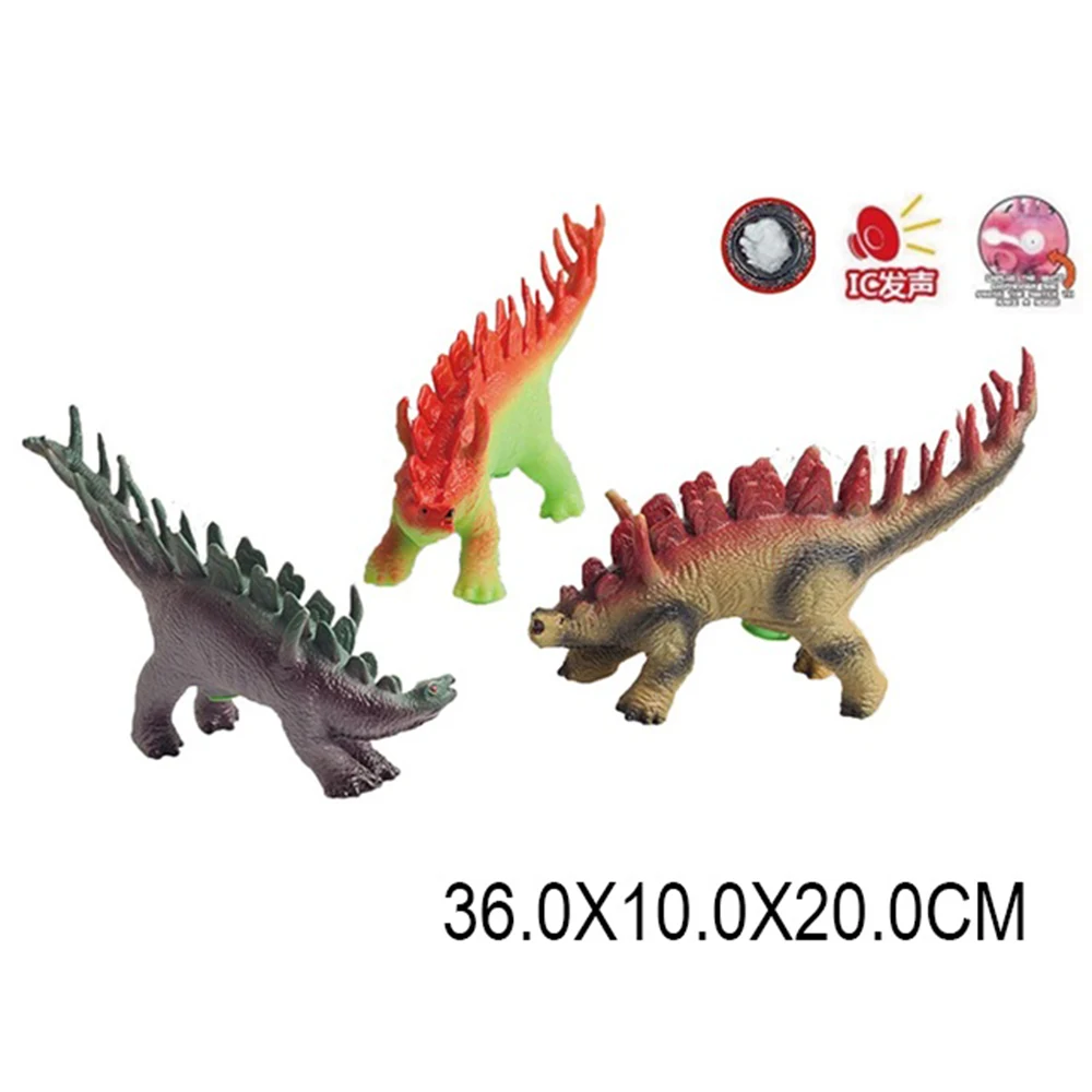 18879 Dinozaur din cauciuc cu sunete (18879) - imagine 1