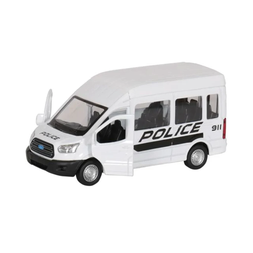 24917 Mașină din metal 1:64 Ford Transit (se deschid usile) (24917) - imagine 1
