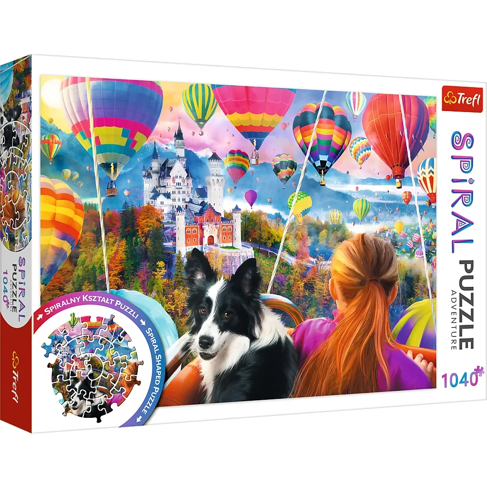 40018 Balloon Festival , 1040 Spiral Puzzles (40018) - imagine 1