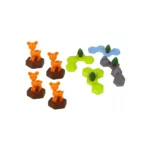 Joc de masă educativ Animale din pădure, Hola 796200 (02501) - imagine 2