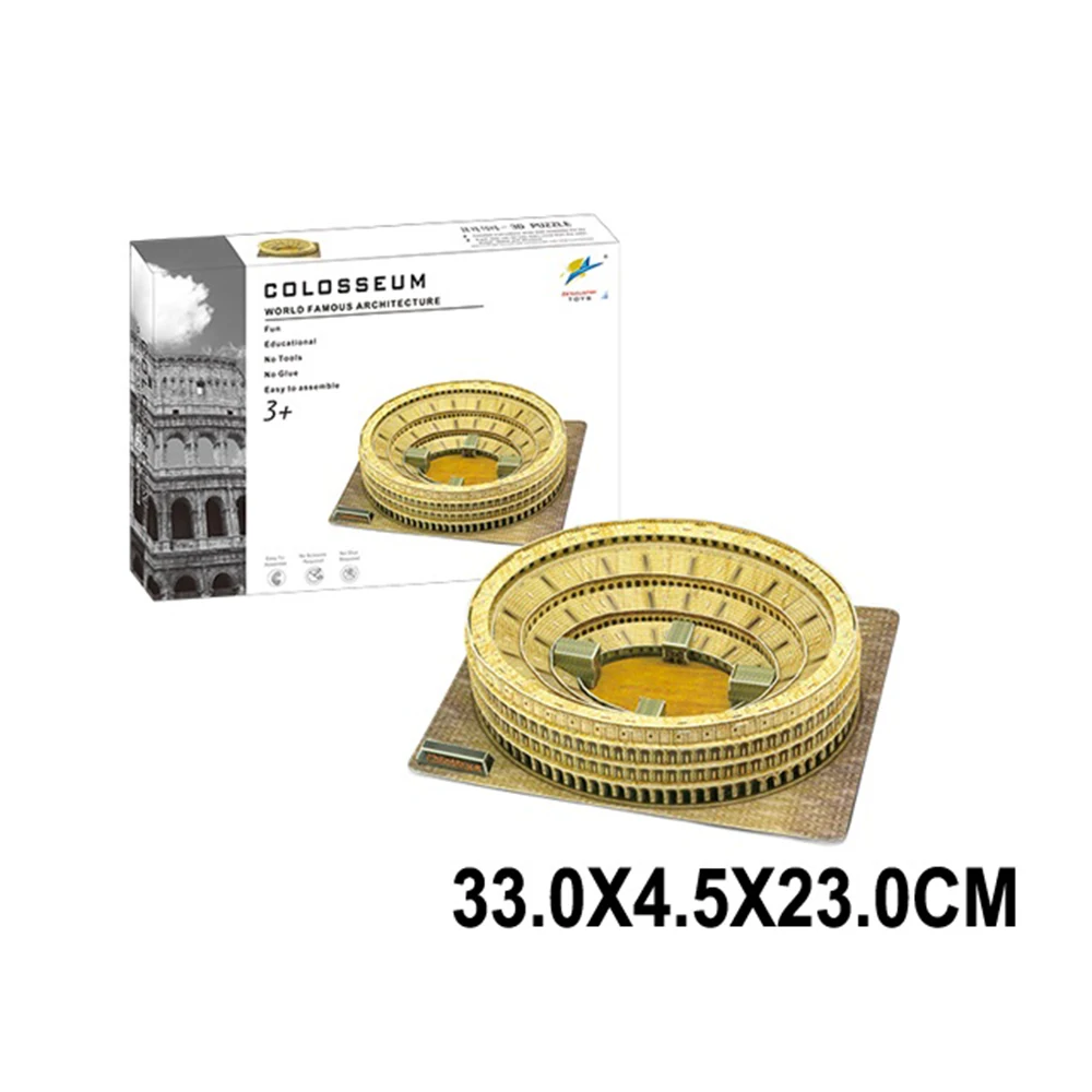 82382 Puzzle 3D "Colosseum" (82382) - imagine 1