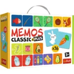 Joc de masă Trefl Memo Classic. Logica (Memos Classic & plus Logic) (02272)