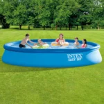 Piscină gonflabilă Easy Set 457×107 cm, 12430 L, cu pompă de filtrare 3785 l/h, set complet, Intex (26166) - imagine 9