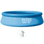 Piscină gonflabilă Easy Set 305×76 cm, 3853 L, cu pompă de filtrare 1250 l/h, Intex (28122)