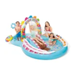 Centru de joacă gonflabil Candy Zone, 295×191×130 cm, 206 L, max. 81 kg, 2+ ani, Intex (57149) - imagine 2