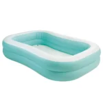 Piscină gonflabilă pentru copii Swim Center Family Aqua, 229×147×46 cm, 600 L, 3+ ani, Intex (57181)