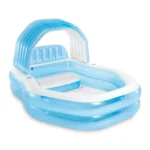 Piscină gonflabilă cu baldachin detașabil 229×191×135 cm, 530 L, Intex (57186)