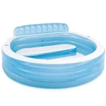 Piscină gonflabilă pentru familie Swim Center Family Lounge, 229×218×79 cm, 590 L, 6+ ani, Intex (57190)