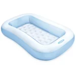 Piscină gonflabilă pentru copii cu bază gonflabilă, 166×100×28 cm, 90 L, 2+ ani, Intex (57403)