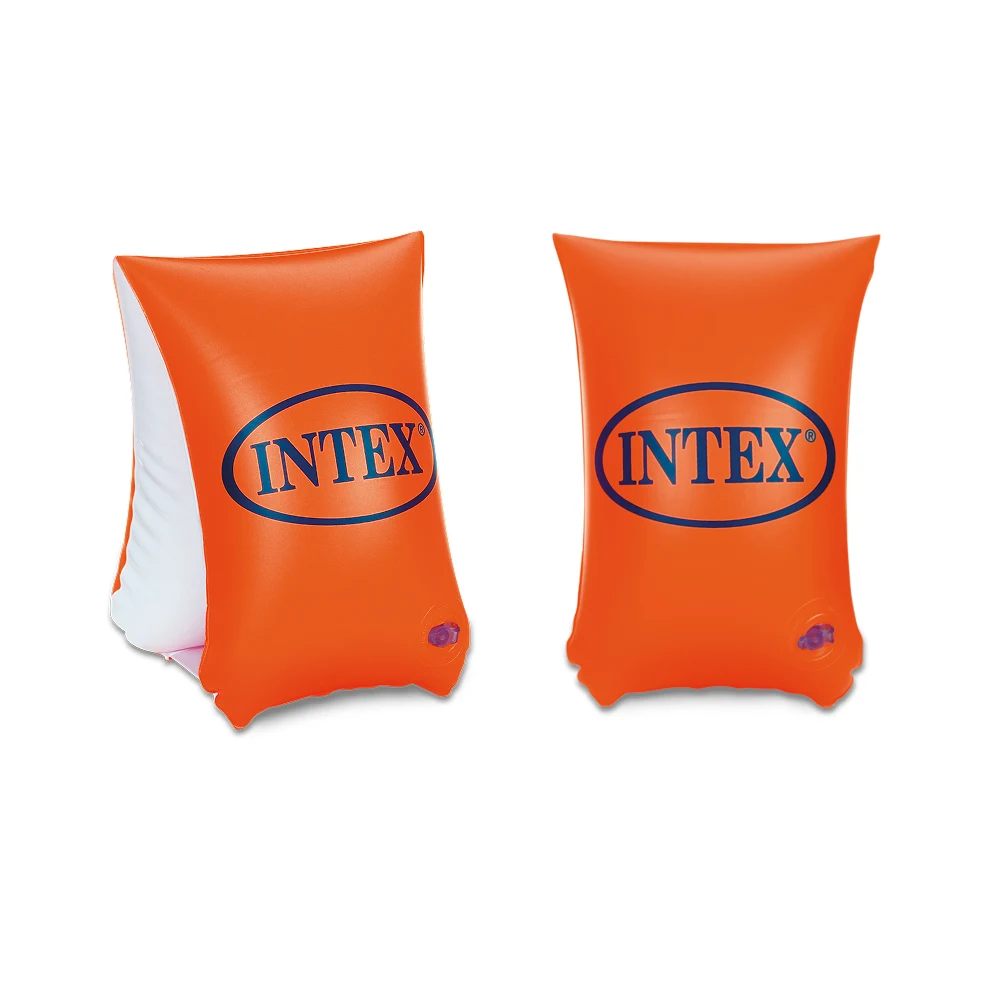 58641(1) Aripioare de înot gonflabile Deluxe, 30×15 cm, 6–12 ani, Intex (58641) - imagine 1