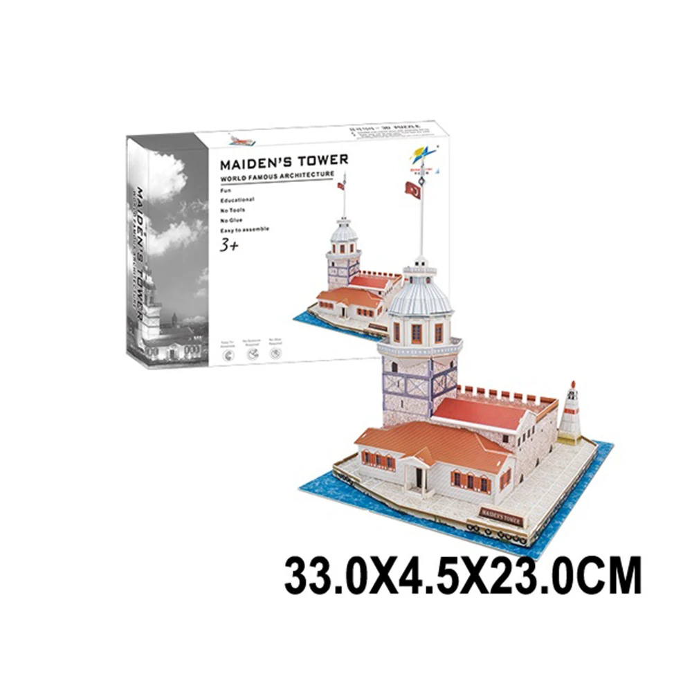 82399 Puzzle 3D "Maiden's Tower" (82399) - imagine 1