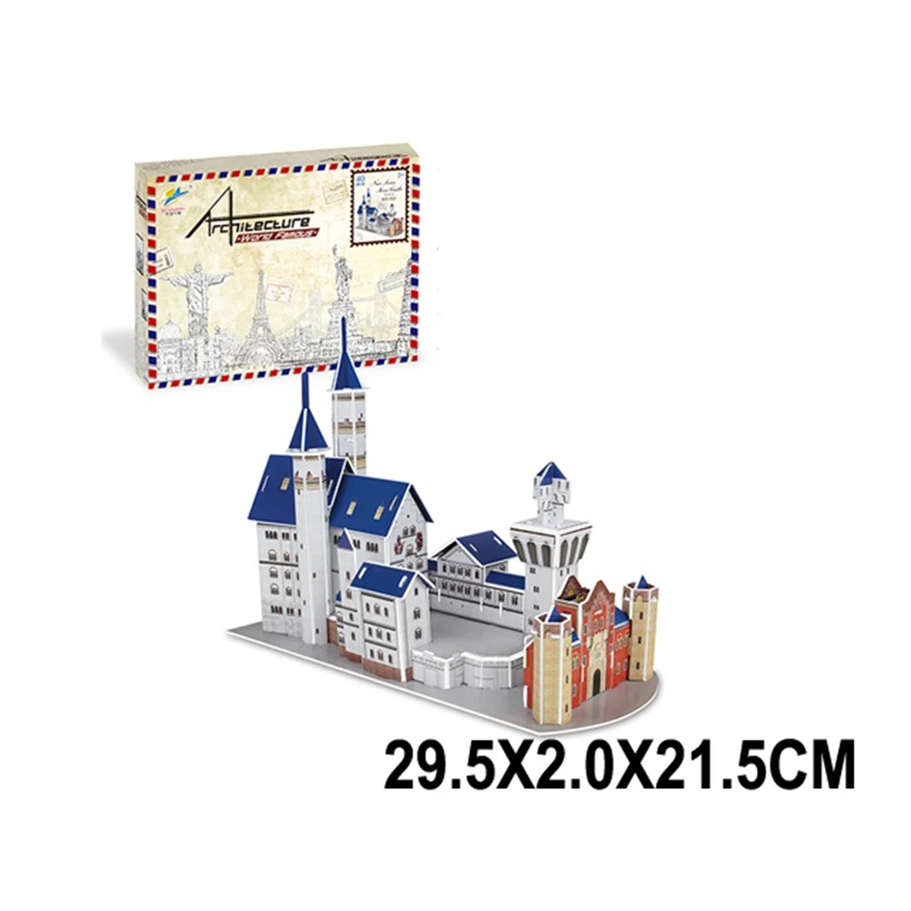 82597 Puzzle 3D "Neuschwanstein" (82597) - imagine 1