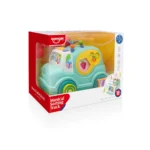 Mașinuță educativă muzicală cu sorter de forme, Huanger HE0547 (18134) - imagine 3