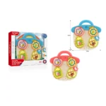 Busy board educativ cu fructe și insecte, Huanger HE8089 (18028) - imagine 2