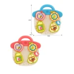 Busy board educativ cu fructe și insecte, Huanger HE8089 (18028)