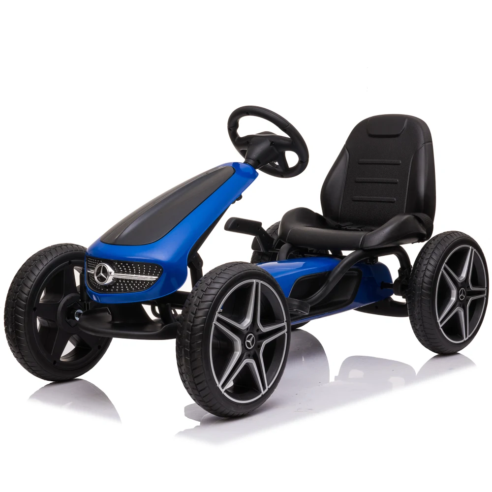 MX610 Albastru(1) Kart cu pedale pentru copii Mercedes Benz (MX610 / 3 albastra) - imagine 1