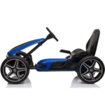 Kart cu pedale pentru copii Mercedes Benz (MX610 / 3 albastra) - imagine 3