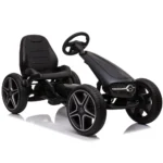 Kart cu pedale pentru copii Mercedes Benz (MX610 / 1 neagra) - imagine 5