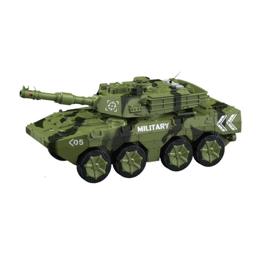 WY1105A Mașină blindată militară cu inerție, lumini și sunete - 1:16 - WY1105A ,Wenyi (11055) - imagine 1