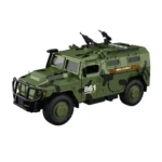 Mașină blindată militară cu inerție, lumini și sunete - 1:16 - WY861A ,Wenyi (18613)