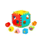 Cub educativ cu sorter de forme, Polesie (91642)