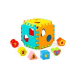 Cub educativ cu sorter de forme, Polesie (91642) - imagine 2