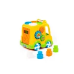 Mașinuță educativă cu sorter de forme, Polesie (96647) - imagine 3