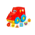 Tractor educativ cu sorter de forme, Polesie (89410)
