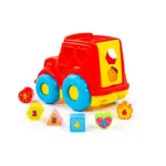 Tractor educativ cu sorter de forme, Polesie (89410) - imagine 3
