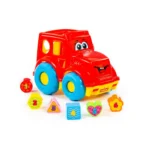 Tractor educativ cu sorter de forme, Polesie (89410) - imagine 5
