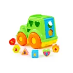Tractor educativ cu sorter de forme, Polesie (89410) - imagine 7