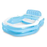 Piscină gonflabilă cu baldachin detașabil 229×191×135 cm, 530 L, Intex (57186) - imagine 2