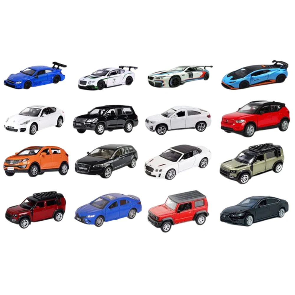 00058 1:43 Masinute din metal in asortiment (se deschid usile) (00058) - imagine 1